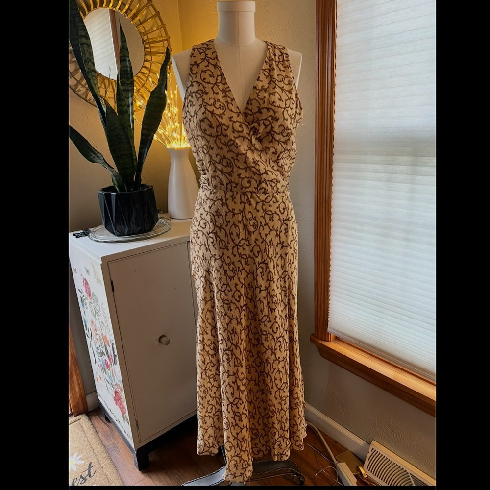 Vintage Ralph Lauren Silk Dress